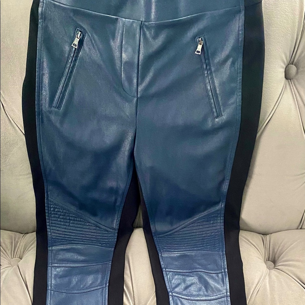 BCBG MaxAzria Leather leggings